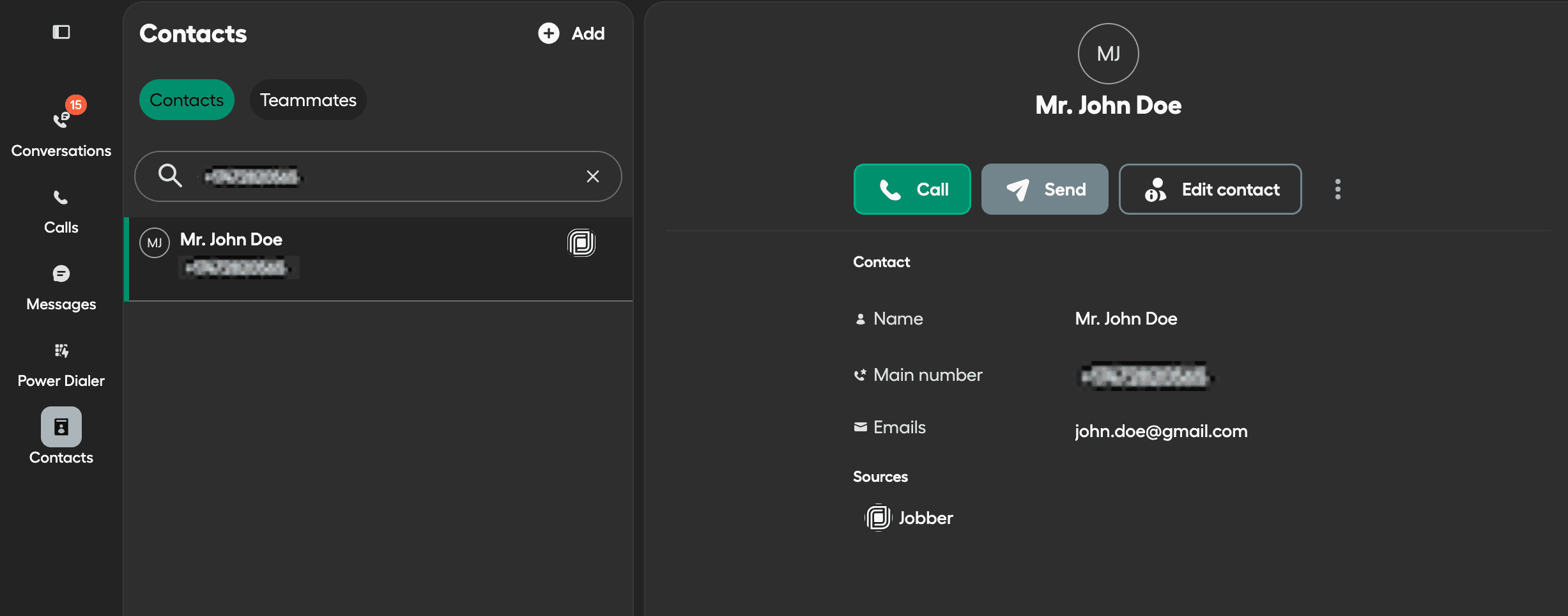 contact sync