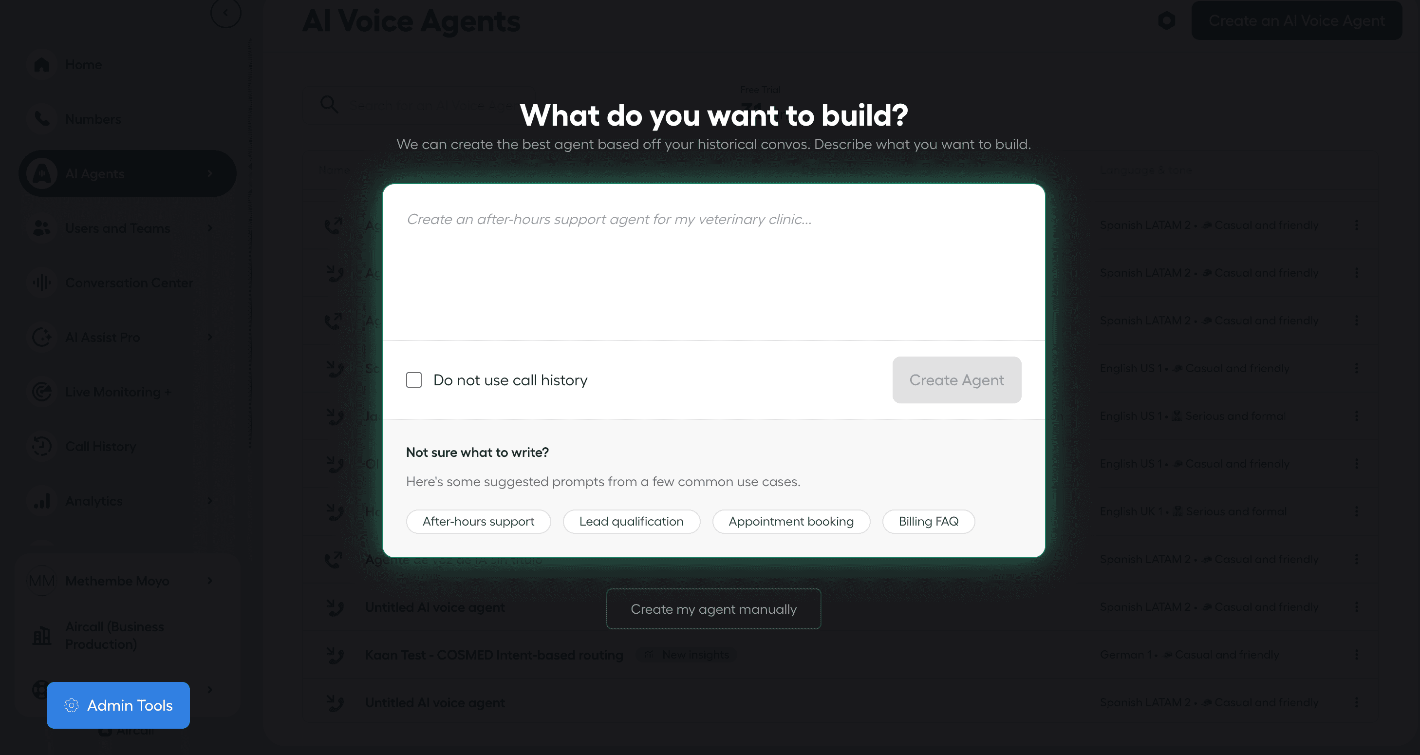 Description box